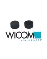 WICOM closing cap 24mm black, w/o hole PP