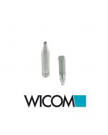 WICOM Micro Insert (Mirkoeinsatz) aus Klarglas, 200µl Inhalt, 5,5mm, passend für...