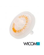 WICOM PERFECT-FLOW(r) Spritzenvorsatzfilter, Glasfasermembran 25mm, 200 Stück pr...