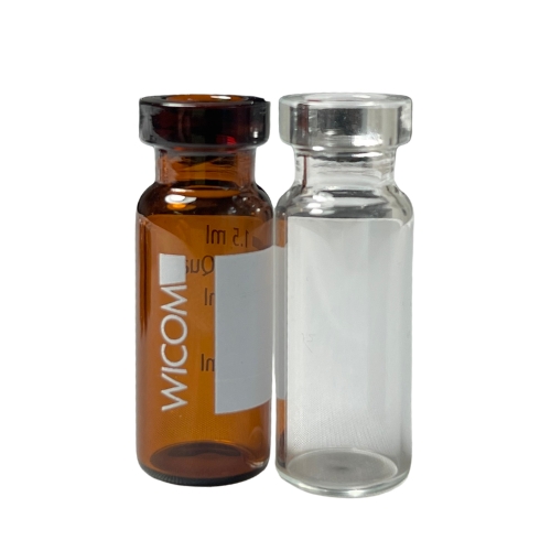 Vials mit unterschiedlichen Bodenformen