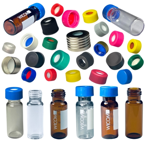 Vials mit unterschiedlichen Bodenformen Vials mit unterschiedlichen Bodenformen